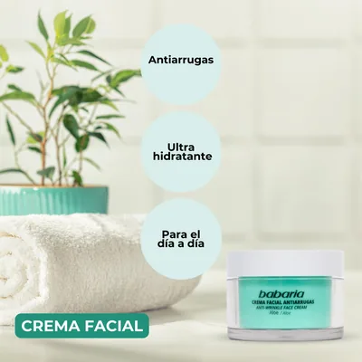 Babaria Crema Antiarrugas Muje Aloe Vera 50 ml - pack de 2 unidades – foto 3
