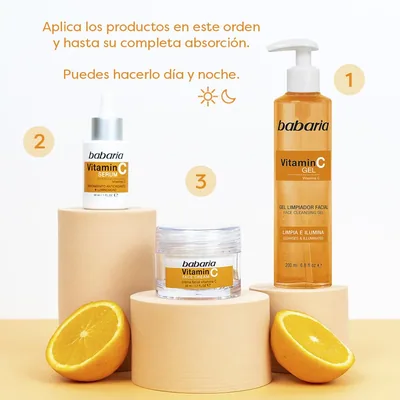 Babaria Serum Vitamina C Vitamina C Cara Que Ilumina Tu Rostro| Serum Facial 30 ml - pack de 2 unidades – foto 7