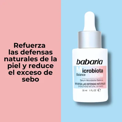 Babaria Serum Facial Microbiota con Acido Hialuronico 30ml - pack de 2 unidades – foto 7