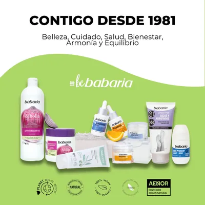 Babaria Toallitas desmaquillantes aloe vera 25 toallitas - pack de 6 unidades – foto 5