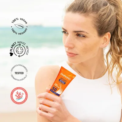 Babaria Protector solar facial Sport SPF50+ 75 ml - pack de 2 unidades – foto 2