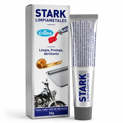 Stark Limpiametales Crema 50 g (pack de 4)