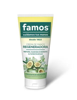 Famos Crema Regeneradora para Manos 100 ml (pack de 6)