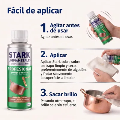Stark Limpiametales Líquido Profesional 250 ml - pack de 3 unidades – foto 5