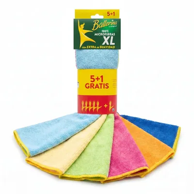 Ballerina Bayeta Microfibra XL 32×36 cm (pack de 5)