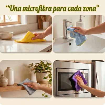 Ballerina Bayeta microfibra 30x30 cm - pack de 12 unidades – foto 2