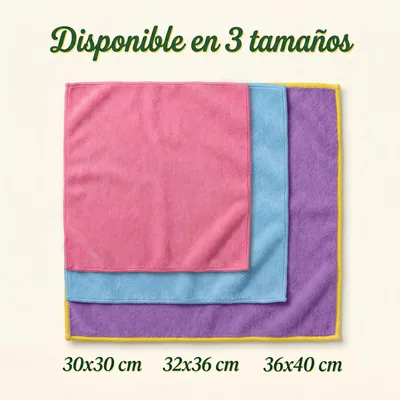 Ballerina Bayeta microfibra 30x30 cm - pack de 12 unidades – foto 7