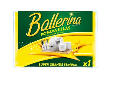 Ballerina Bayeta Amarilla Original 40 cm (pack de 10)
