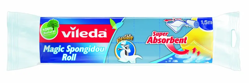Vileda Magic Rollo de bayetas 1.5 m 125 ml - pack de 5 unidades