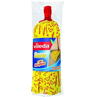 Vileda Fregona Suave Amarilla (pack de 12)