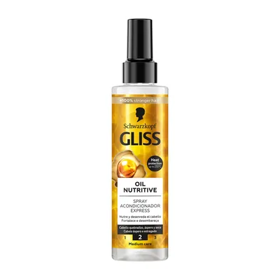 Schwarzkopf Oil Nutritive Spray Conditioner Express Repair 200Ml (pack de 3)