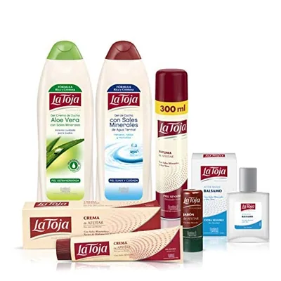 La Toja Espuma Afeitado Sensible con Aloe Vera y Sales Minerales 300 ml - pack de 4 unidades – foto 3