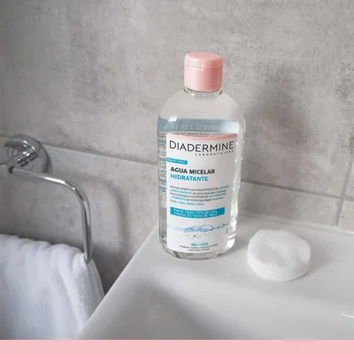 Diadermine Agua micelar hidratante 400 ml - pack de 2 unidades – foto 3