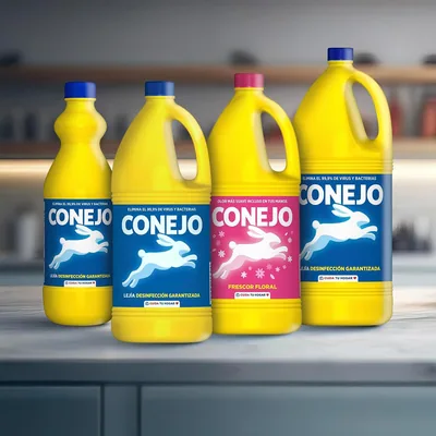 Conejo Limpiador frescor floral 2 L - pack de 8 unidades – foto 2