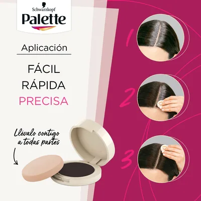 Palette Compact Root Retouch Retoca Raíces polvo compacto - pack de 3 unidades – foto 1