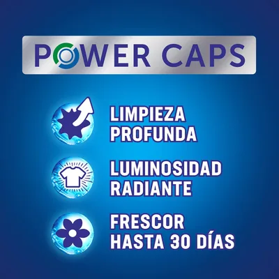 Wipp Express Power Caps detergente en cápsulas 20 dosis - pack de 8 unidades – foto 2
