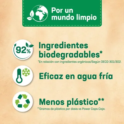 Wipp Express Power Caps detergente en cápsulas 20 dosis - pack de 8 unidades – foto 3