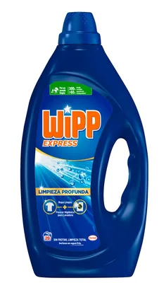 Wipp Express Limpieza Profunda detergente líquido quitamanchas 28 lavados (pack de 4)