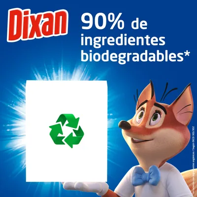 Dixan Detergente en polvo Total para lavadora 12 lavados - pack de 6 unidades – foto 1