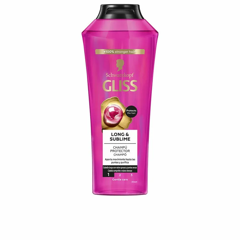 Schwarzkopf Champú Reparador Gliss 400 ml - pack de 6 unidades