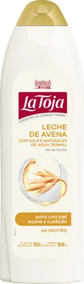 La Toja Gel de Ducha Leche de Avena 600 ml (pack de 4)