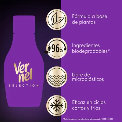 Vernel Scent Booster Floral Essences Diamond Orchid, 30 lavados 540 ml - pack de 12 unidades – foto 5