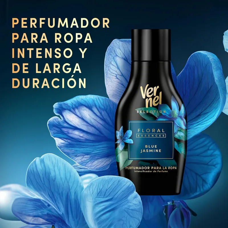 Vernel Scent Booster Blue Jasmine, 30 dosis 540 ml - pack de 12 unidades
