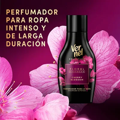 Vernel Scent Booster Floral Essences Cherry Blossom, 30 lavados 540 ml - pack de 12 unidades – foto 1