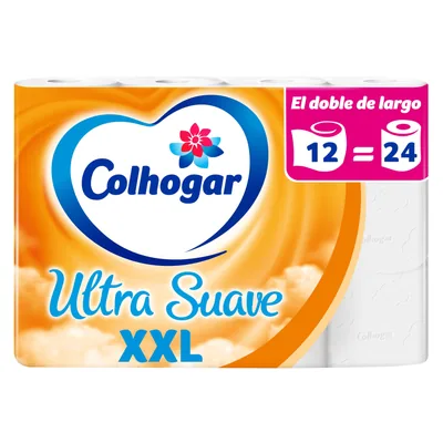 Colhogar Ultra Suave XXL 12 Rollos (pack de 3)