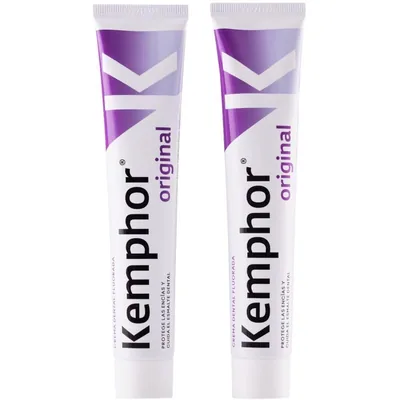 Kemphor Original Crema Dental Envase Ahorro 75 ml (pack de 6)