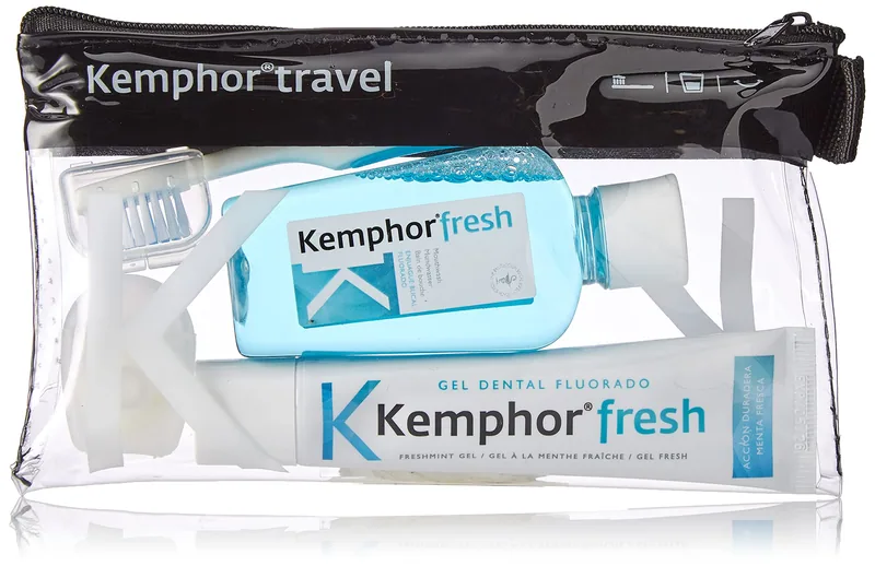 Kemphor Neceser de viaje fresh - pack de 3 unidades