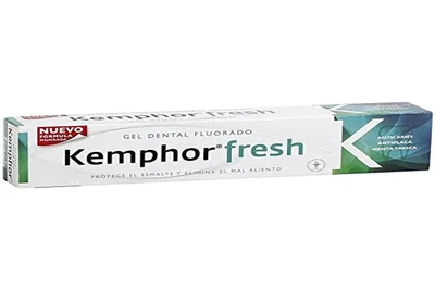 Kemphor Pasta Dentífrica Fresh Gel Fluorado 75 ml (pack de 12)