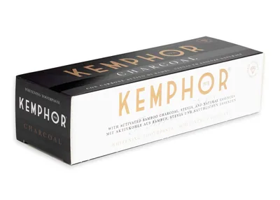 Kemphor Pasta Dentífrica Blanqueante con Carbón Activo 75 ml - pack de 12 unidades – foto 3