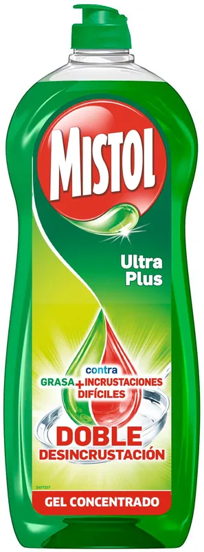 Mistol Lavavajillas Ultra Plus 650 ml - pack de 12 unidades