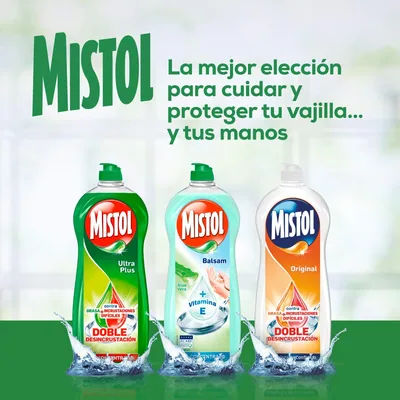Mistol Lavavajillas Ultra Plus 650 ml - pack de 12 unidades – foto 5