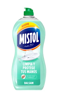 Mistol Aloe Vera Lavavajillas Líquido a Mano Concentrado 950 ml (pack de 8)