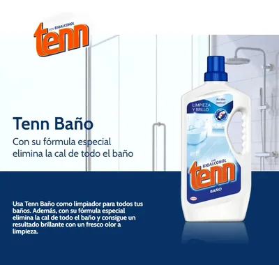 Tenn Limpiador Multiusos para Baño con Efecto Antical 1,3 litros - pack de 12 unidades – foto 4