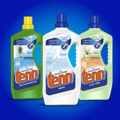 Tenn Multiusos Professional con Bioalcohol 1,3 litros - pack de 12 unidades – foto 2