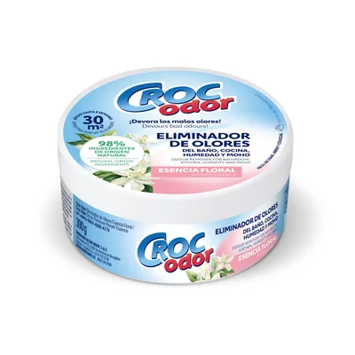 Croc Odor gel destructor de olores esencia floral 300 g (pack de 8)