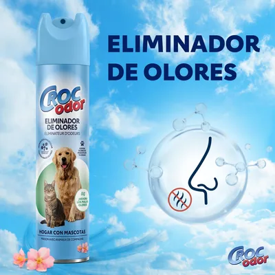 Croc Odor Spray Eliminador de Olores para Mascotas 300 ml - pack de 6 unidades – foto 2