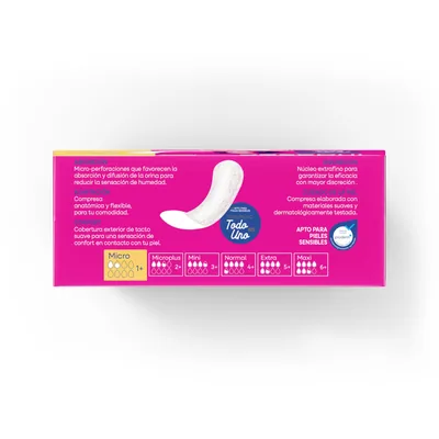 Indasec Discreet Micro 28 compresas - pack de 10 unidades – foto 2