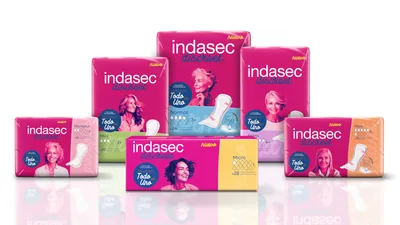 Indasec Discreet Normal 12 compresas - pack de 12 unidades – foto 4