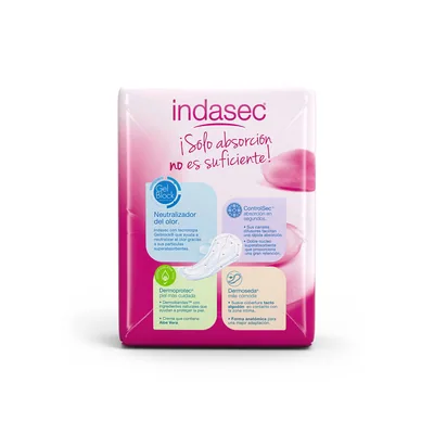Indasec Dermoseda normal 24 compresas - pack de 6 unidades – foto 2