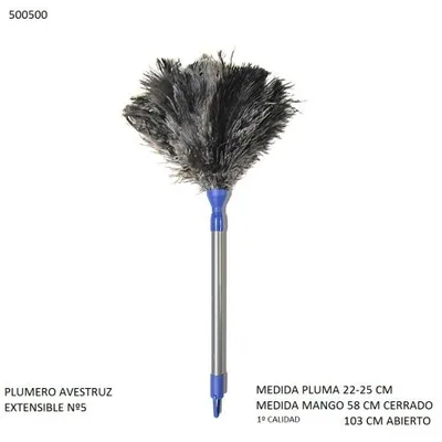 Koronis S.A. Plumero Avestruz Extensible (pack de 6)
