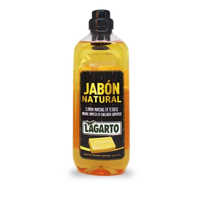 Lagarto Jabón Natural Líquido 1000 ml (pack de 12)