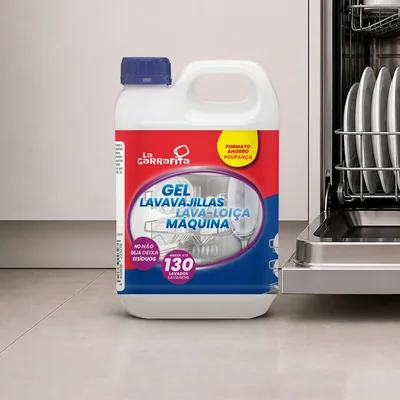La Garrafita Gel Lavavajillas Máquina 2 litros - pack de 4 unidades – foto 3