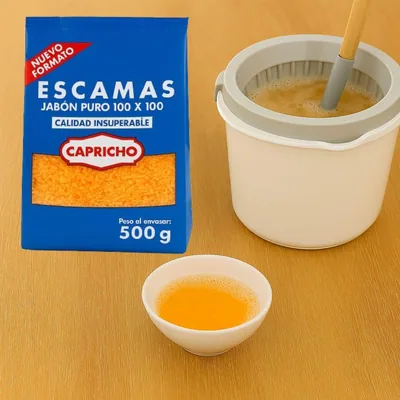 Capricho Escamas de Jabón Natural 100% Puro 500 g - pack de 10 unidades – foto 2
