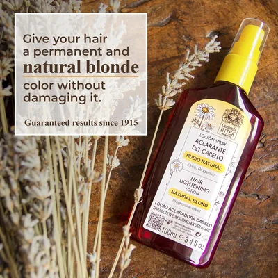 Intea Camomila Loción Aclarante Cabello Rubio Natural 100 ml - pack de 2 unidades – foto 1