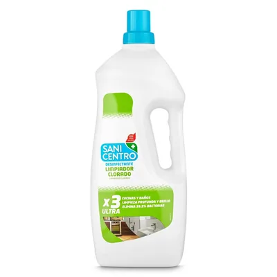 Sanicentro Cocina/BAÑOS 2L, Negro, Estándar (pack de 6)