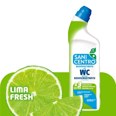 Sanicentro Gel WC Antical 1 L - pack de 12 unidades – foto 4
